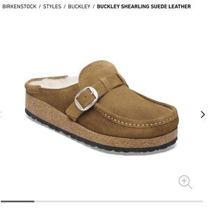 Birkenstock Buckley Shearling size 41 narrow